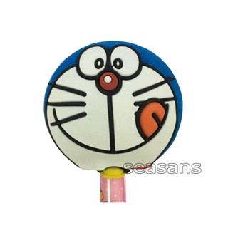 บอลเสียบเสาอากาศรถยนต์ ลาย#Doraemon #โดลิ้นข้าง ลิขสิทธิ์แท้  1 ชิ้น