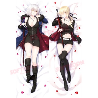 ปลอกหมอน แบบนิ่ม ลายอนิเมะญี่ปุ่น Saber Fate Dakimakura Otaku ขนาด 50x150 ซม. สําหรับตกแต่งบ้าน โซฟา DK2599