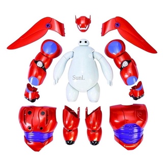 ฟิกเกอร์ Big Hero 6 Baymax Robot Deformable ของเล่นสําหรับเด็ก