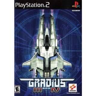 Gradius III and IV แผ่นเกมส์ ps2