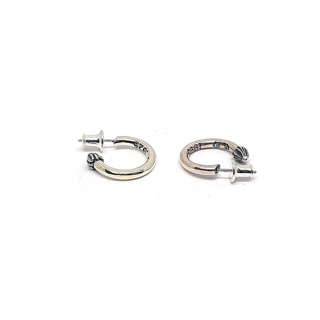 ต่างหูแฟชั่น Plain Single Hoop Earring Chrome Hearts