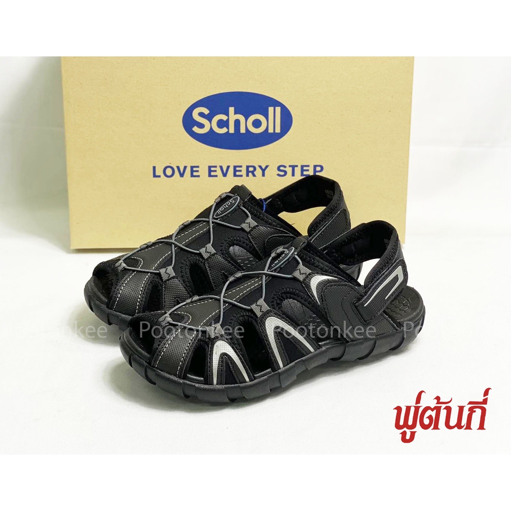 Scholl รองเท้าสกอลล์-มาริโอ้ Mario รองเท้ารัดส้น Comfort Sandal เบา ทนทาน