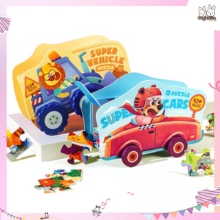 Toi 3D Car Puzzle ของเล่นจิ๊กซอว์รถ 3 มิติ เหมาะสำหรับเด็กอายุ 3 ขวบขึ้นไป