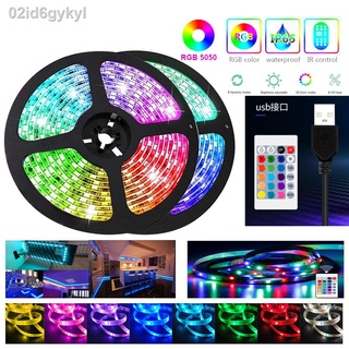 RGB LED 5M LED Lights for Room RGB Strip Light SMD2835 RGB Remote Control RGB Ribbon TV Back Light Holiday Light Home De