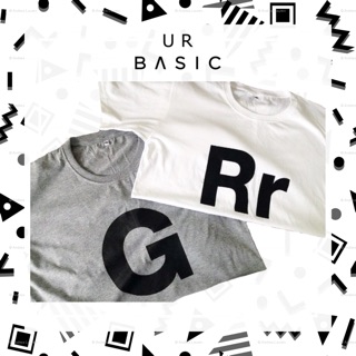 ส่งฟรี♡ Alphabet URBASIC tee