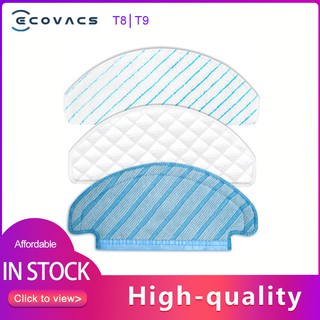 Ecovacs T8/T9/N8Pro Parts of Microfiber Mop Cloth Disposible Mop Cloth For ผ้าถูพื้น ecovacs