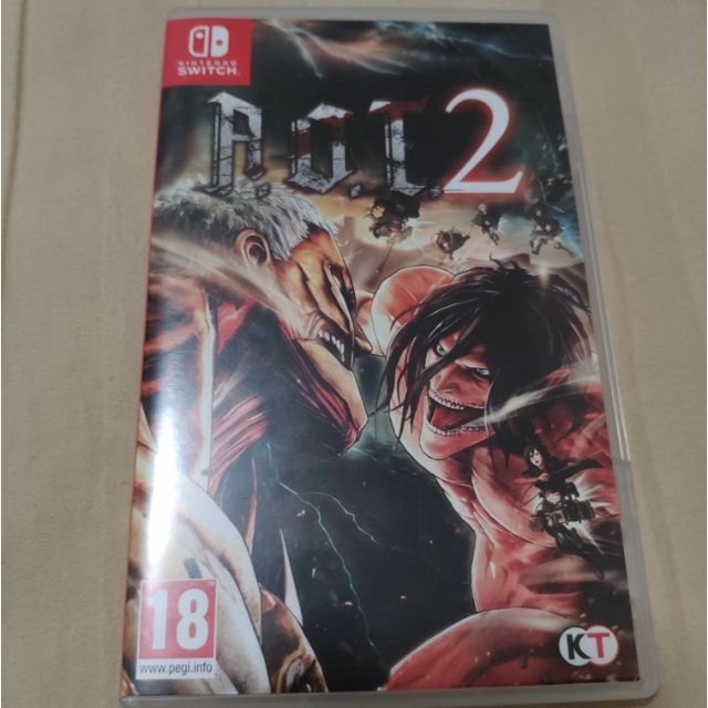 Attack on Titan 2 (A.O.T.2) Nintendo Switch game
