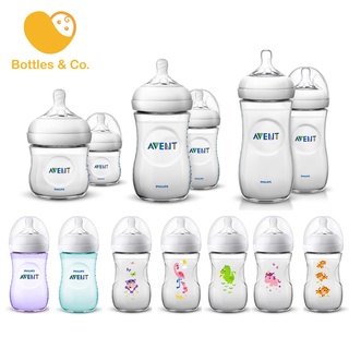 Philips AVENT Natural Baby Bottles ขวดนม ขนาด 4, 9, 11 ออนซ์