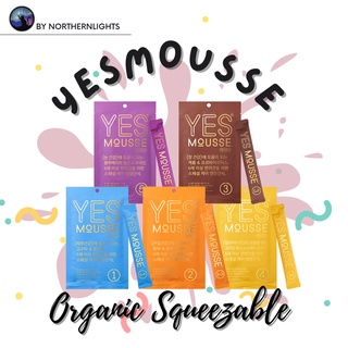 ขนมเลียออร์แกนิคพรีเมี่ยม : Goldrony : Yes Mousse : Organic Squeezable : ขนมเลีย สำหรับน้องหมาน้องแมว