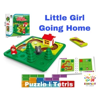 ของเล่น STEM เกมฝึกสมอง หนูน้อยหมวกแดง Little girl going home สำหรับเด็ก 3 ขวบขึ้นไป