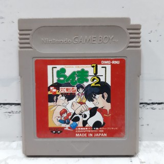 ตลับแท้ [GB] [0100] Ranma 1/2 Kakuren Bodesu Match (Japan) (DMG-RNJ) Gameboy Game Boy Original เกมบอย รันม่า half