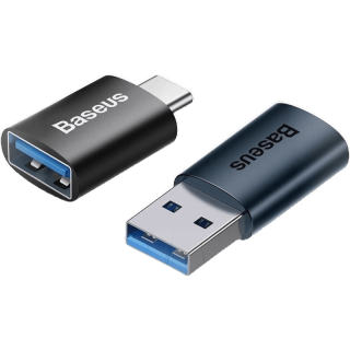 รุ่นใหม่❗️ Baseus ตัวแปลง USB 3.1 type c หัวแปลง otg usb type c Female to Male usb adapter For Samsung Huawei Macbook