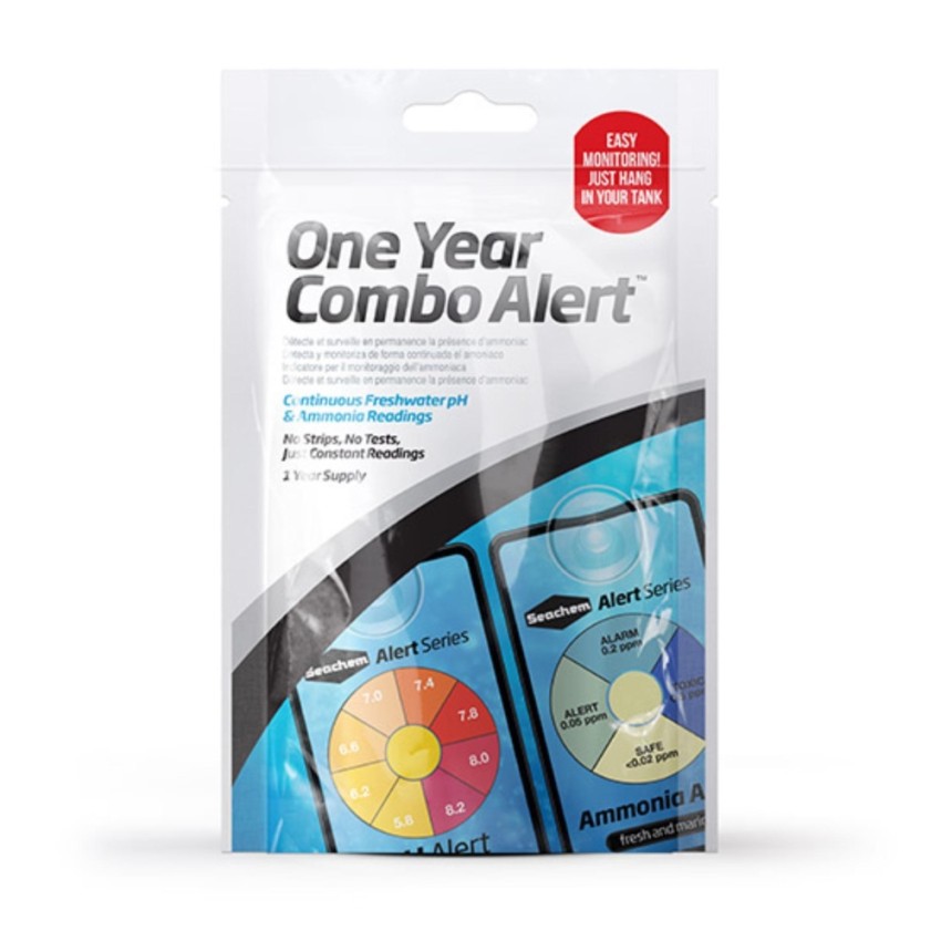 SeaChem One Year Combo Alert (แอมโมเนีย + pH Alert)