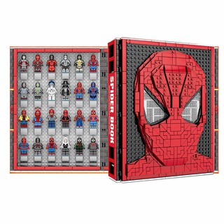 mega toys บล็อกตัวต่อ สมุด หนังสือ สไปเดอร์แมน Spider-Man Spider Book Man อเวนเจอร์ Avengers ของเล่น