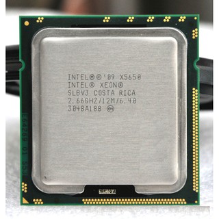 Xeon X5650 2.66Ghz (3.06Ghz) 6Core 12Thread cpu มือสองราคาดี มีประกัน