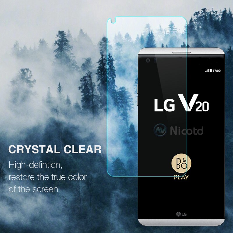 HD กระจกนิรภัยใสสําหรับ LG V20 ฟิล์มกันรอยหน้าจอ - รูปที่ 3