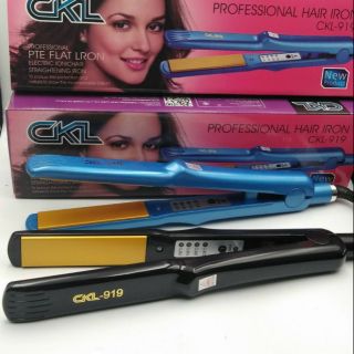 เครื่องหนีบผมตรง CKL-919ของแท้ๆๆคะ พกพาสะดวก น้ำหนักเบา ที่หนีบผมของแท้ หนีบตรง ม้วนลอน เพิ่มวอลลุ่ม