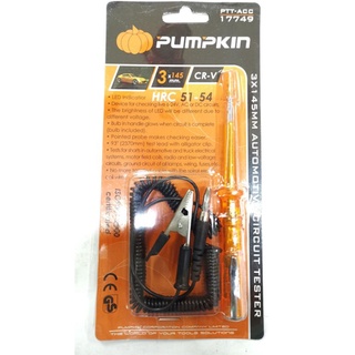 PUMPKIN​ PTT-ACC  17749​ ไขควงลองไฟแบตเตอรี่​ CR-V145(DC6V-24V)