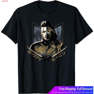 SKTT1 Marvelเสื้อยืดผู้ชายและผู้หญิง Marvel Avengers: Endgame Ronin Hawkeye T-Shirt Marvel Short sleeve T-shirts