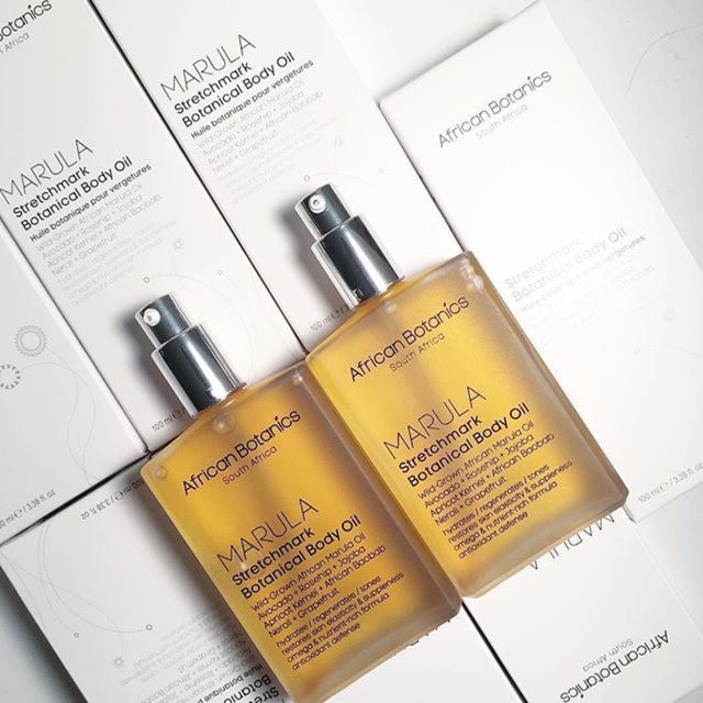พร้อมส่ง African Botanics Marula  Stretchmark Botanical Body Oil