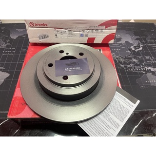 09 B041 11 จานเบรค ล้อ R (ยี่ห้อ BREMBO) รุ่น UV SUBARU Impreza GD/GG 2.0 WRX Turbo ปี 2000-&gt;