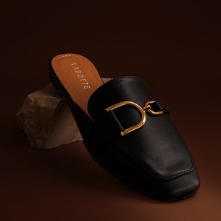 The Blithe in Black - Labotte.bkk รองเท้าแตะ รองเท้า Slip-on (806)