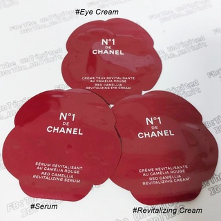 ขายยกเซ็ทค่ะ Chanel No 1 Red Camelia Revitalizing Cream/ Serum/ Eye Cream