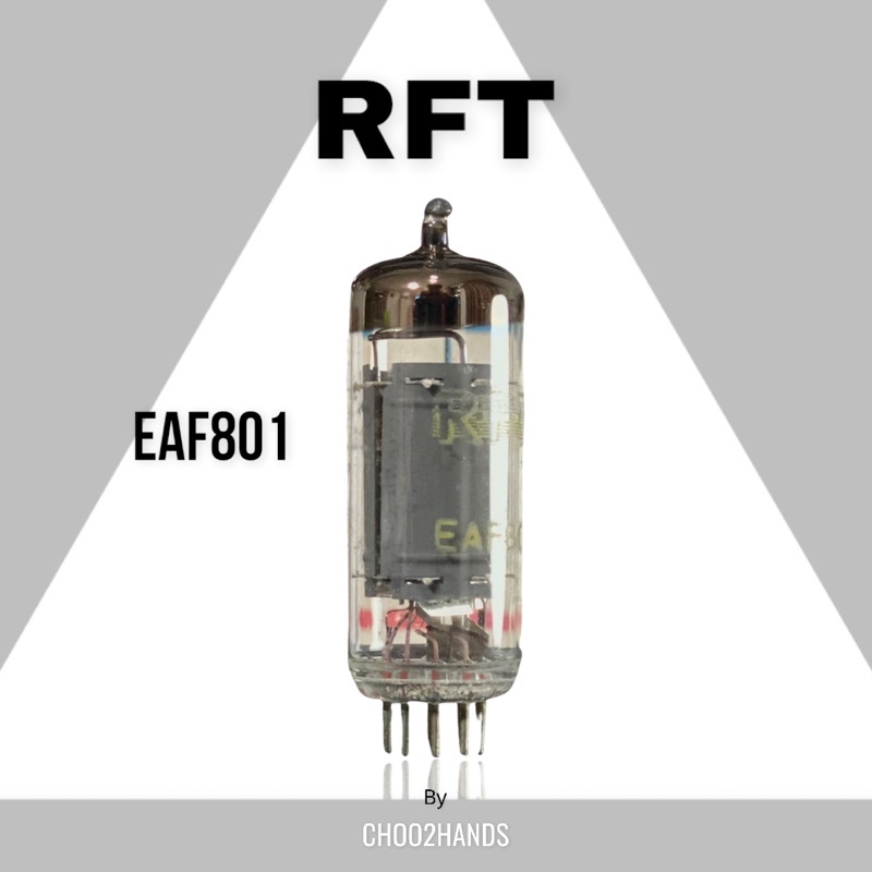 EAF801 Vacuum Tube RFT NOS Diode-Pentode RF/IF Vf 6.3 Volts 0.3 Ampere