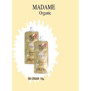 MADAME ORGANIC  BB cream (10g) ของแท้ 100%
