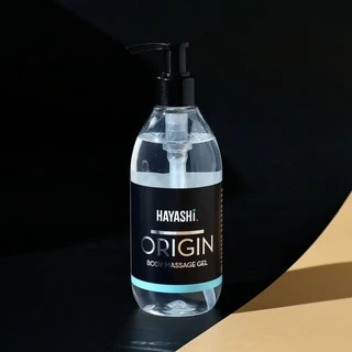 Hayashi Origin Body Massage Gel 280 ml. เจลฮายาชิสูตรน้ำ บางเบาลื่นนาน