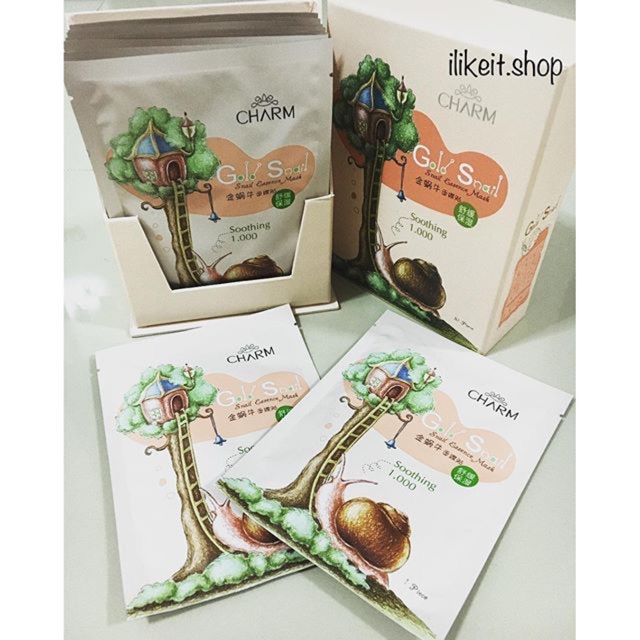 Charm Gold Snail Essence Mask