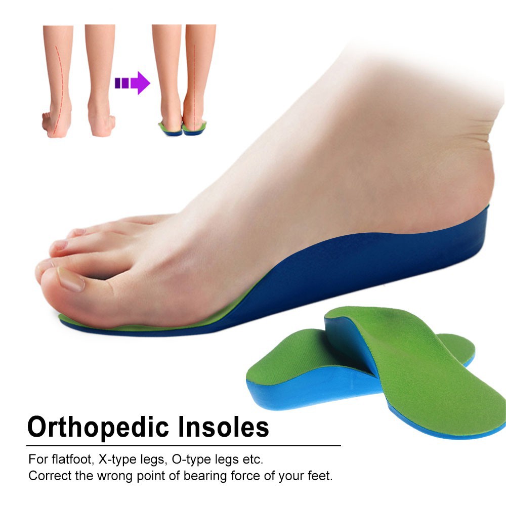 Orthopedic Insoles for Shoes Flat Foot Arch Support Orthotic Pads