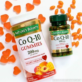Natures Bounty Co Q10 ผลิตพลังงาน ช่วยต้านอนุมูลอิสระ