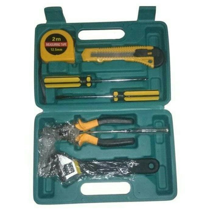ชุดเครื่องมือ Box Kit 8 ชิ้นชุดแพ็คเกจบ้าน HJ-C008 GJ 12 มัลติฟังก์ชั่น