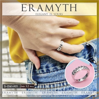 Eramyth Jewelry แหวน เงินแท้ SI-0141-R01 จำหน่ายเครื้องประดับเงินแท้ 925 มาตราฐานส่งออก