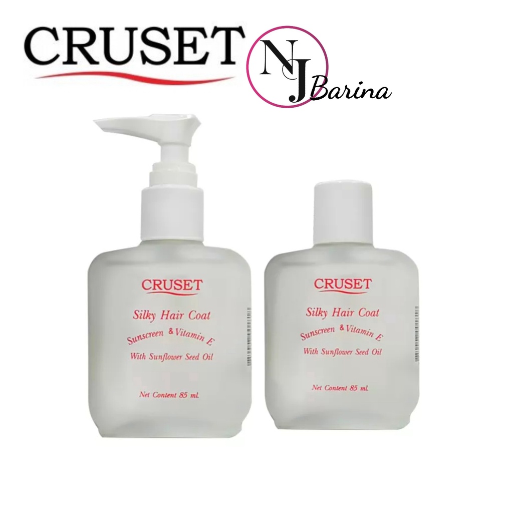 Cruset ซิลกี้แฮร์โค้ท แบบหัวปั้ม และ แบบเติม ปริมาณ 85 มล.