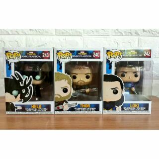 *พร้อมส่ง/แท้จากเมกา* Funko Pop Hela/Thor/Loki Raknarok