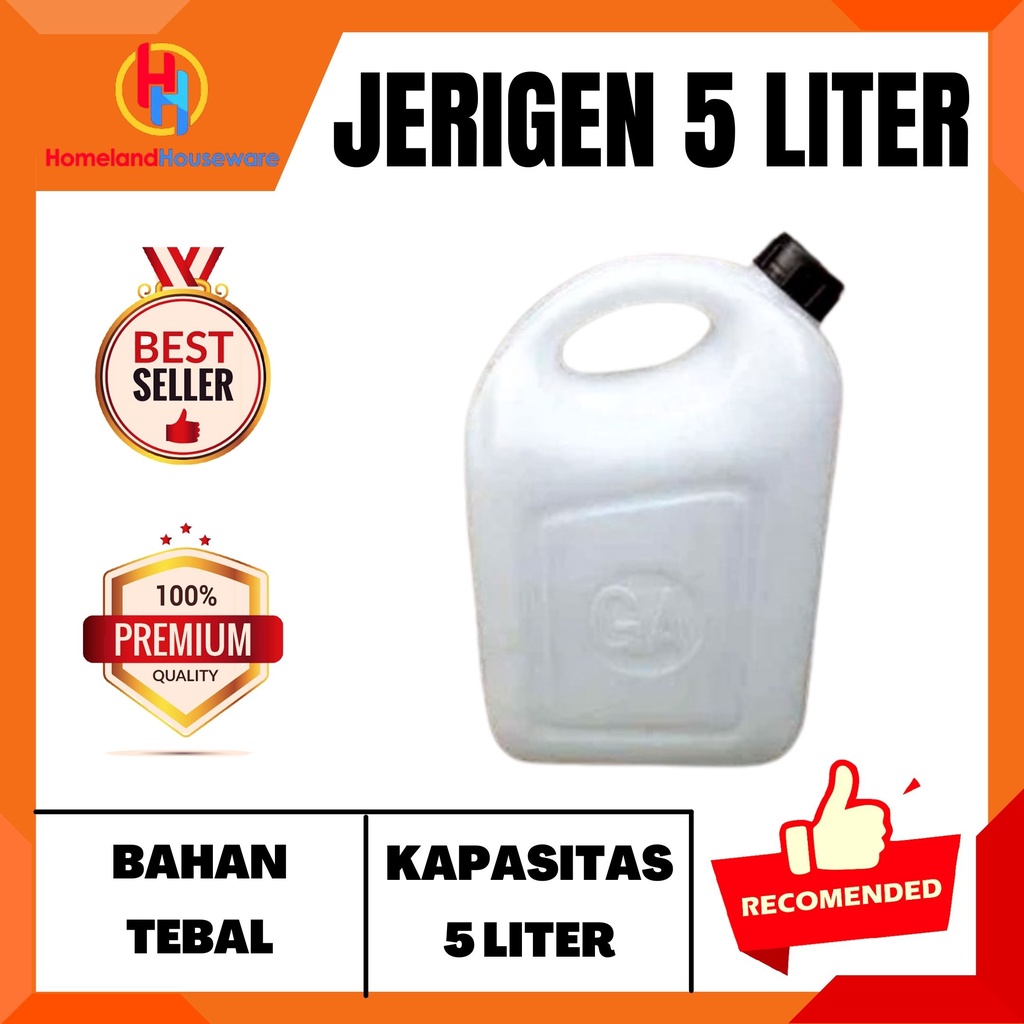 (พร้อมส่ง) 5 ลิตร JERRY CAN / WATER JERRY CAN / น้ํามัน JERRY CAN
