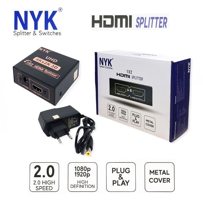 HDMI Splitter 2 Port - HDMI Splitter 2 พอร์ต