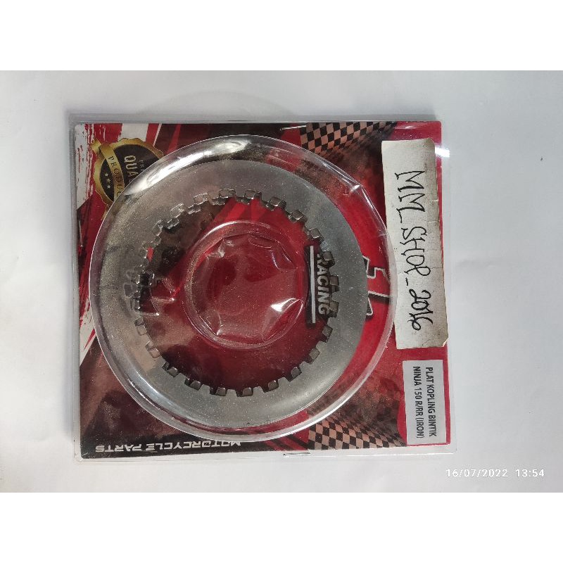 จานคลัทช์ จานคลัทช์ FRICTION TOTOL NINJA2T NINJASS IRON MATERIAL PRO1 RACING ยี่ห้อ