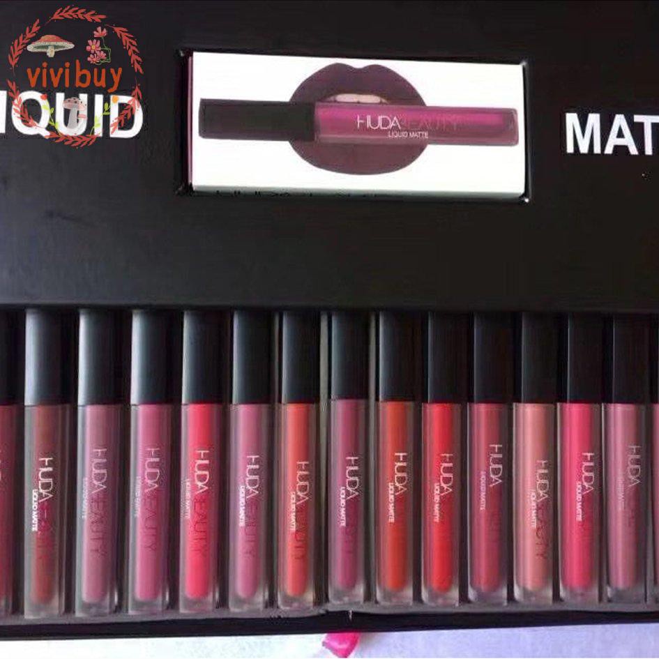 Cod Huda ลิปสติกลิปกลอสเพิ่มความชุ่มชื้นติดทนนาน 16 ชิ้น ชุด - vivibuy ...