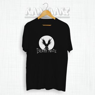 ย้อนยุคเสื้อยืด พิมพ์ลายอนิเมะ Shinigami SAHDOW DEATH NOTE สไตล์ญี่ปุ่น สําหรับผู้ชาย และผู้หญิงS-5XL