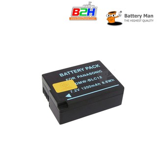 Battery Man แบตเตอรี่ กล้อง Panasonic BLC12E รับประกัน 1ปี