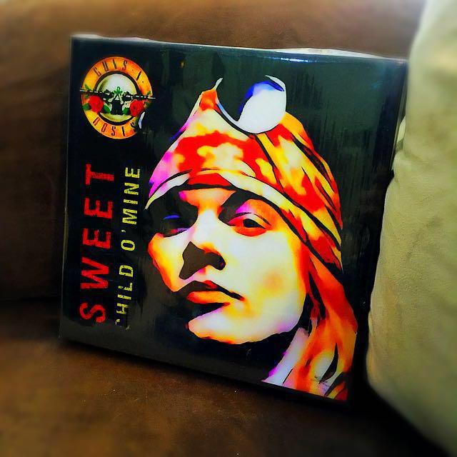 Axl Rose - Guns N Roses Pop Art