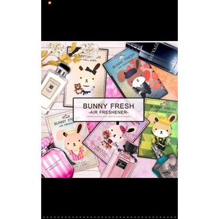 ของแท้พร้อมส่ง​ Bunny​ fresh.แผ่นน้ำหอมปรับอากาศ​