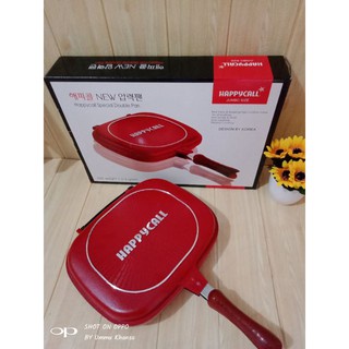 กระทะคู่/happy CALL DOUBLE Pan 32cm / กระทะกลับด้าน HAPPY CALL