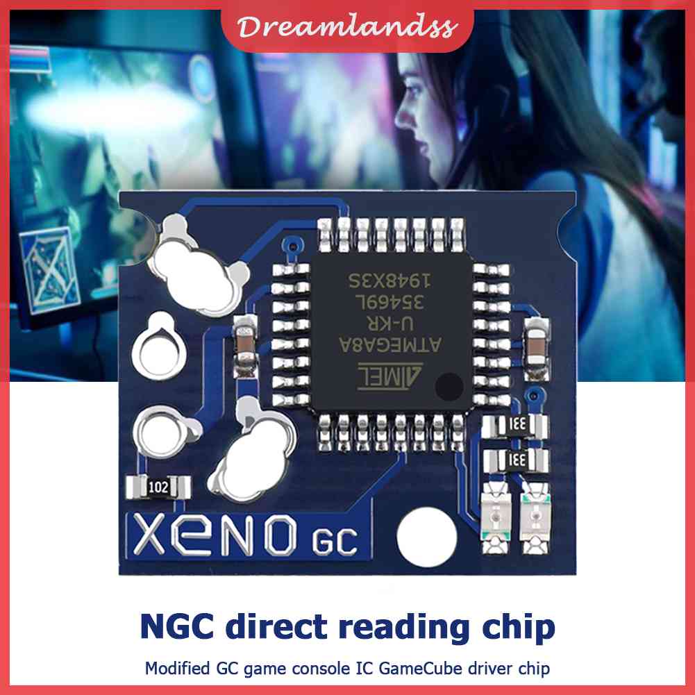 ♪ดรีมแลนด์♪ Ngc Modchip สําหรับ Xeno Mod GC ชิปอ่านหนังสือโดยตรง ...