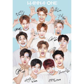 โปสเตอร์ศิลปิน KPOP วง Wanna-One