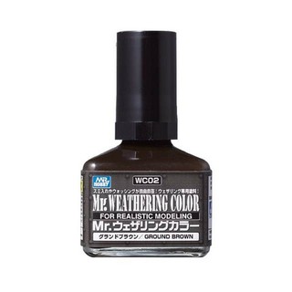 Mr.Hobby Mr.Weathering Color WC02 Ground Brown 4973028111491 (Tool)