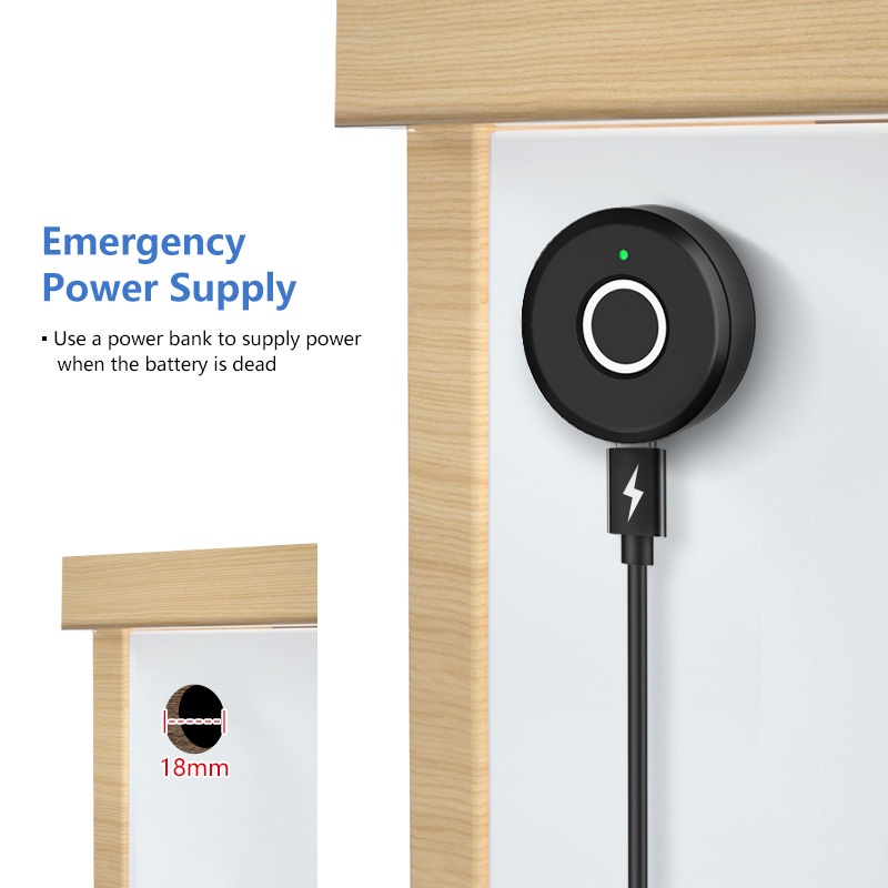Smart Digital Reader Electronic Lock Support Fingerprint Unlock Keyless ...